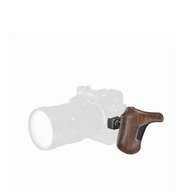 SmallRig 5161 NATO Wooden Handle Left Side