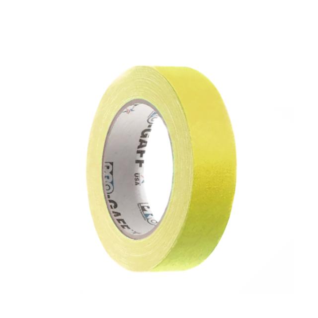 GLOW GAFFATAPE 24MM X 22,8M YELLOW