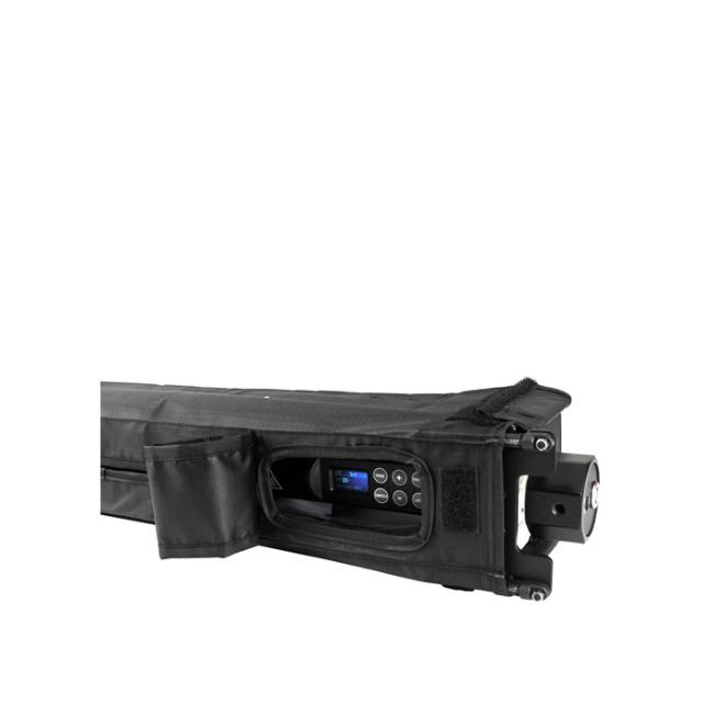 NANLITE BARNDOOR W. EGGCRATE PAVOTUBE II 15XR