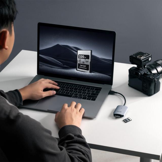 LEXAR CFEXPRESS TYPE A CARDREADER USB-C
