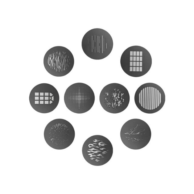 APUTURE SPOTLIGHT MAX 10 PIECE GOBO KIT - (SIZE A)