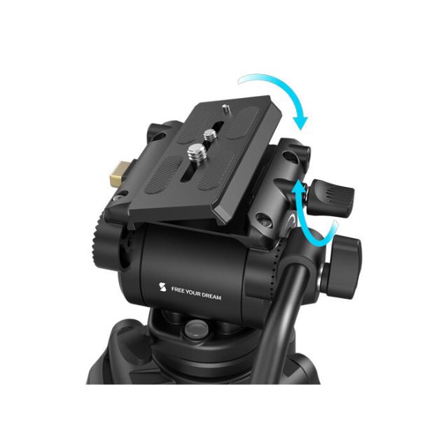 SmallRig 5441 AD14 Heavy-Duty Carbon Fiber Tripod