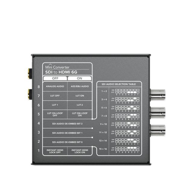 BLACKMAGIC MINI CONVERTER SDI TO HDMI 6G